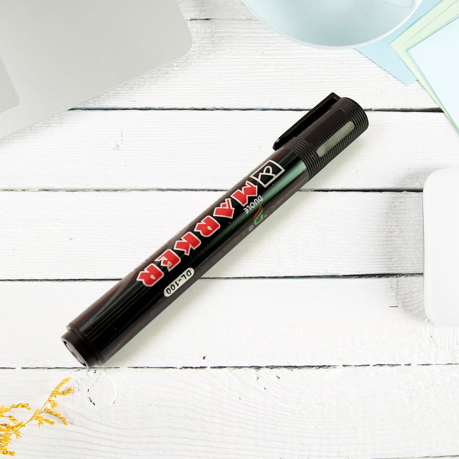 Premium Permanent Black Marker Pen Set (12 Pcs Set) Premium Permanent Black Marker Pen Set (12 Pcs Set)